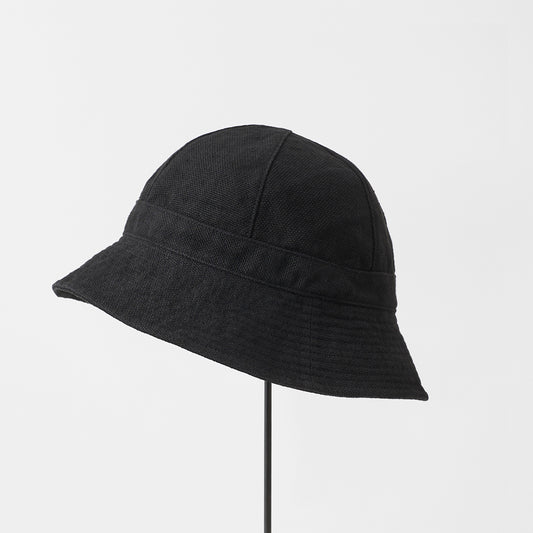 metro hat / linen canvas washed
